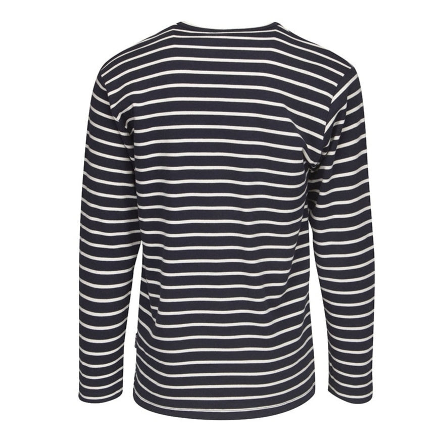 Sea Ranch M Grenaa Long Sleeve Tee 4017 Sr Navy/Ecru