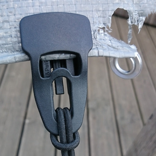 Holdon multiclip midi max 100kg sort , 4stk