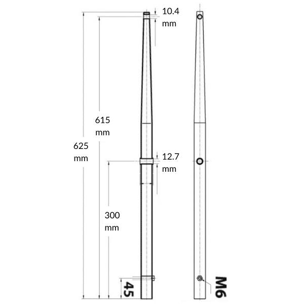 Scepter RF 600mm