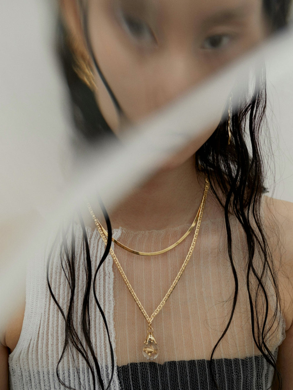 Maria Black Mio Chain Forgyldt