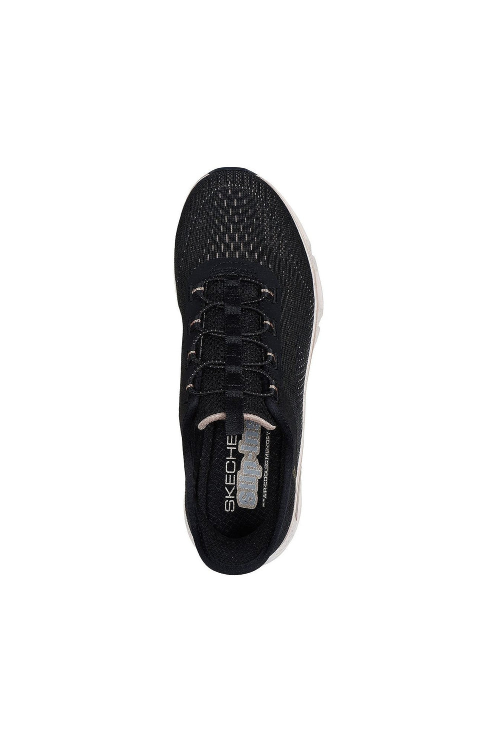 Skechers W Glide-Step Gratify Sneakers - Pace - Black/Gold