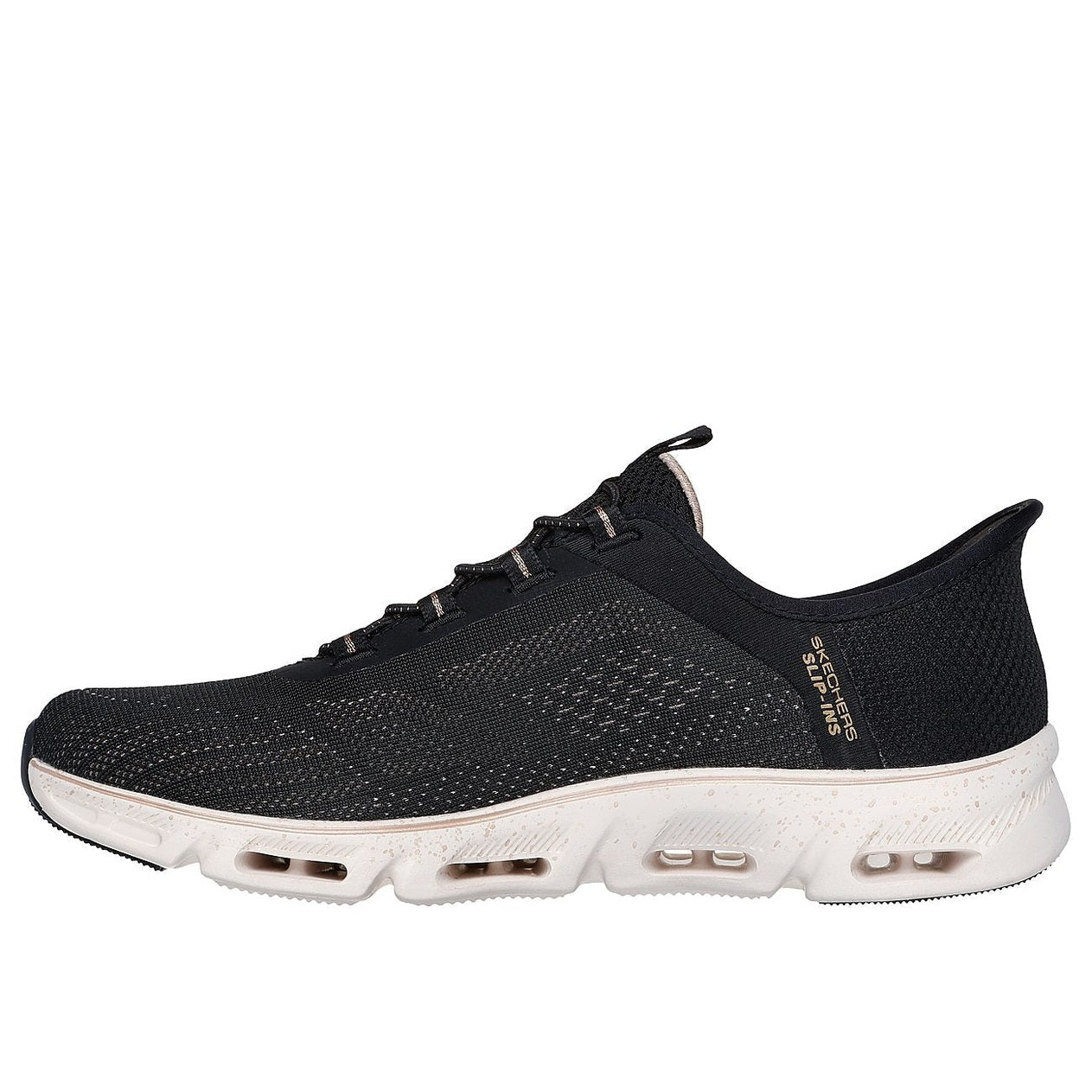 Skechers W Glide-Step Gratify Sneakers - Pace - Black/Gold