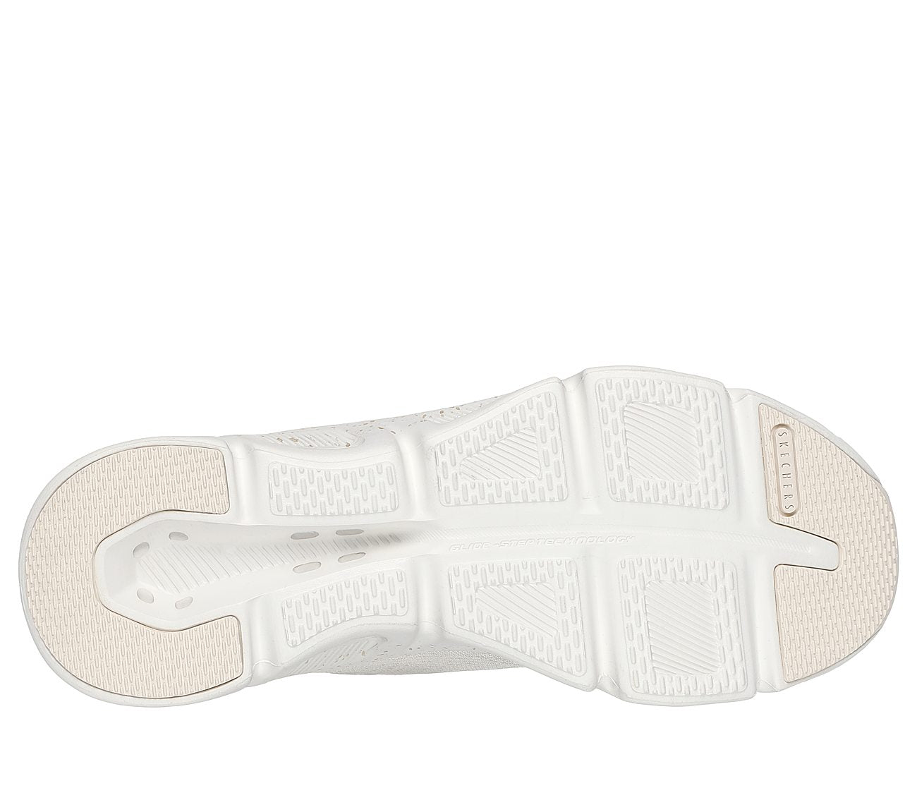 Skechers W Glide-Step Gratify Sneakers - Pace - Naturalural/Gold