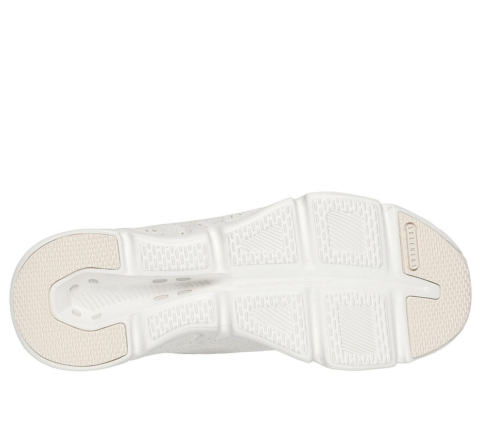 Skechers W Glide-Step Gratify Sneakers - Pace - Naturalural/Gold