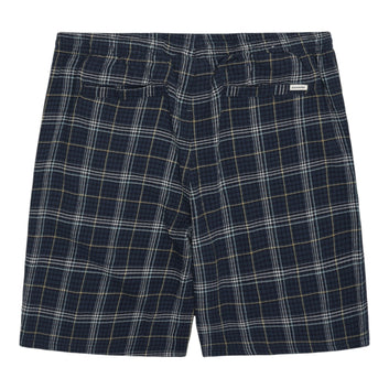 Knowledge Cotton Apparel M Fig Checkered Shorts 7034 Blue Check
