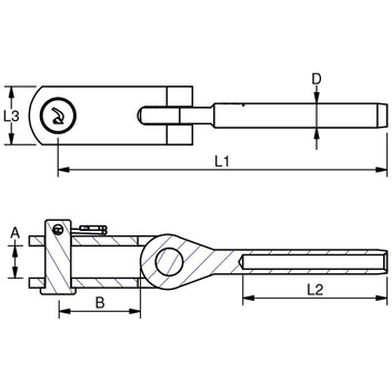 Blue Wave Toggle Terminal