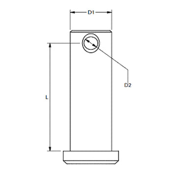 Blue Wave Splitbolt Rustfri f/Vantskrue