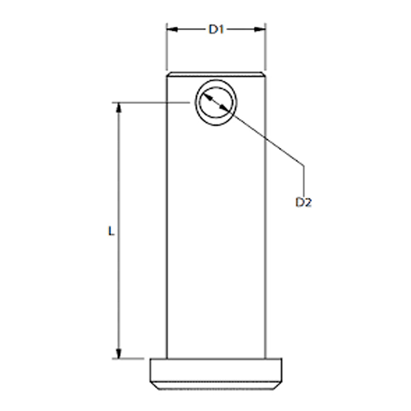 Blue Wave Splitbolt Rustfri f/Vantskrue