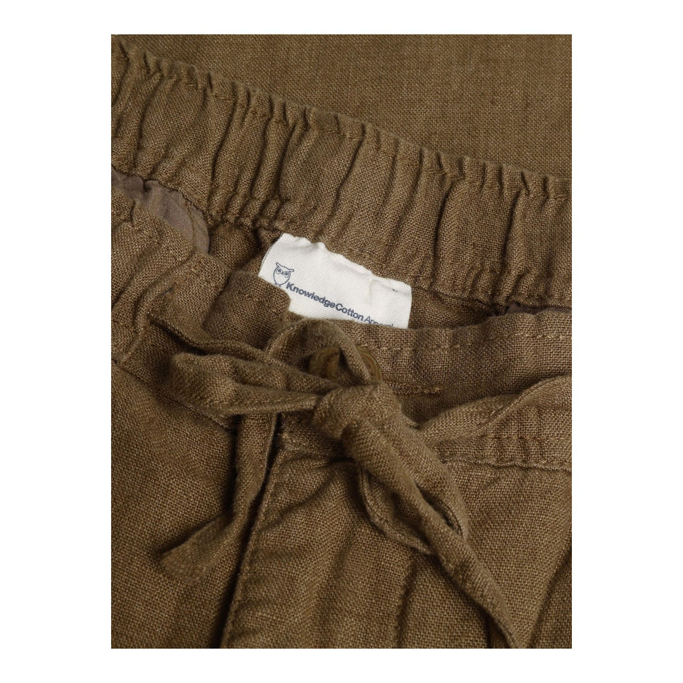 Knowledge Cotton Apparel M Fig Loose Linen Pants 1019 Tuffet