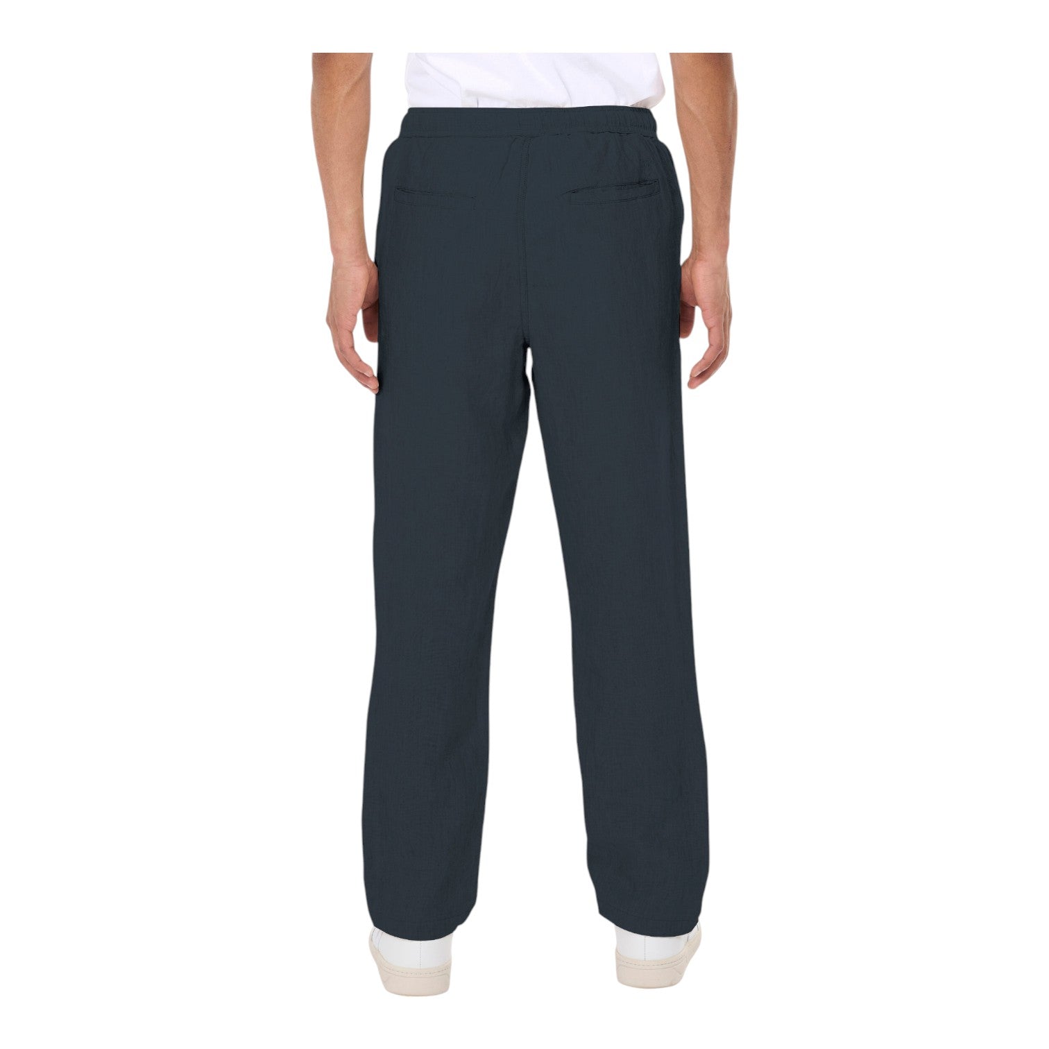 Knowledge Cotton Apparel M Fig Loose Linen Pants 1450 Yarndyed - Total Eclipse