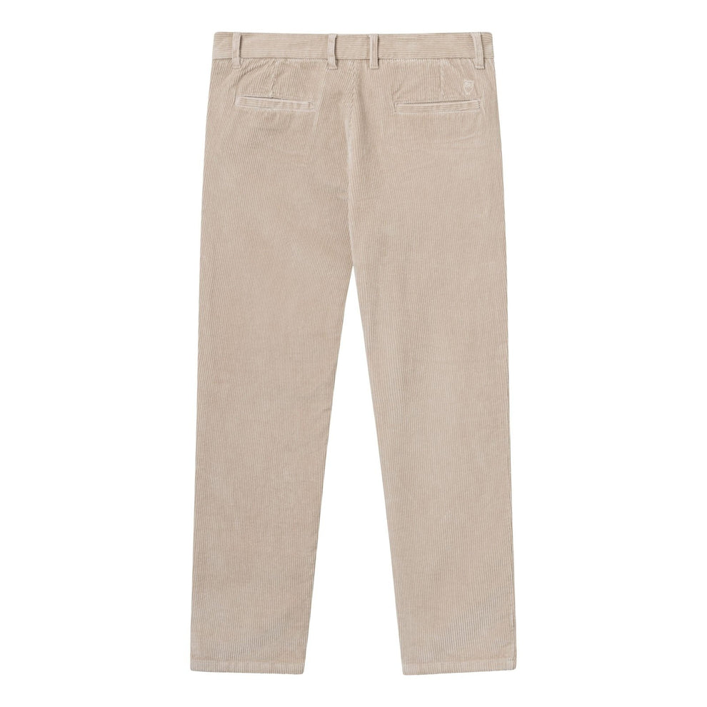 Knowledge Cotton Apparel M Chuck Regular 8-Wales Corduroy Chino Pants Light Feather Pants