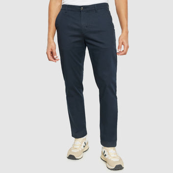 Knowledge Cotton Apparel M Chuck Regular Canvas Pants - Gots/Vegan 1001 Total Eclipse