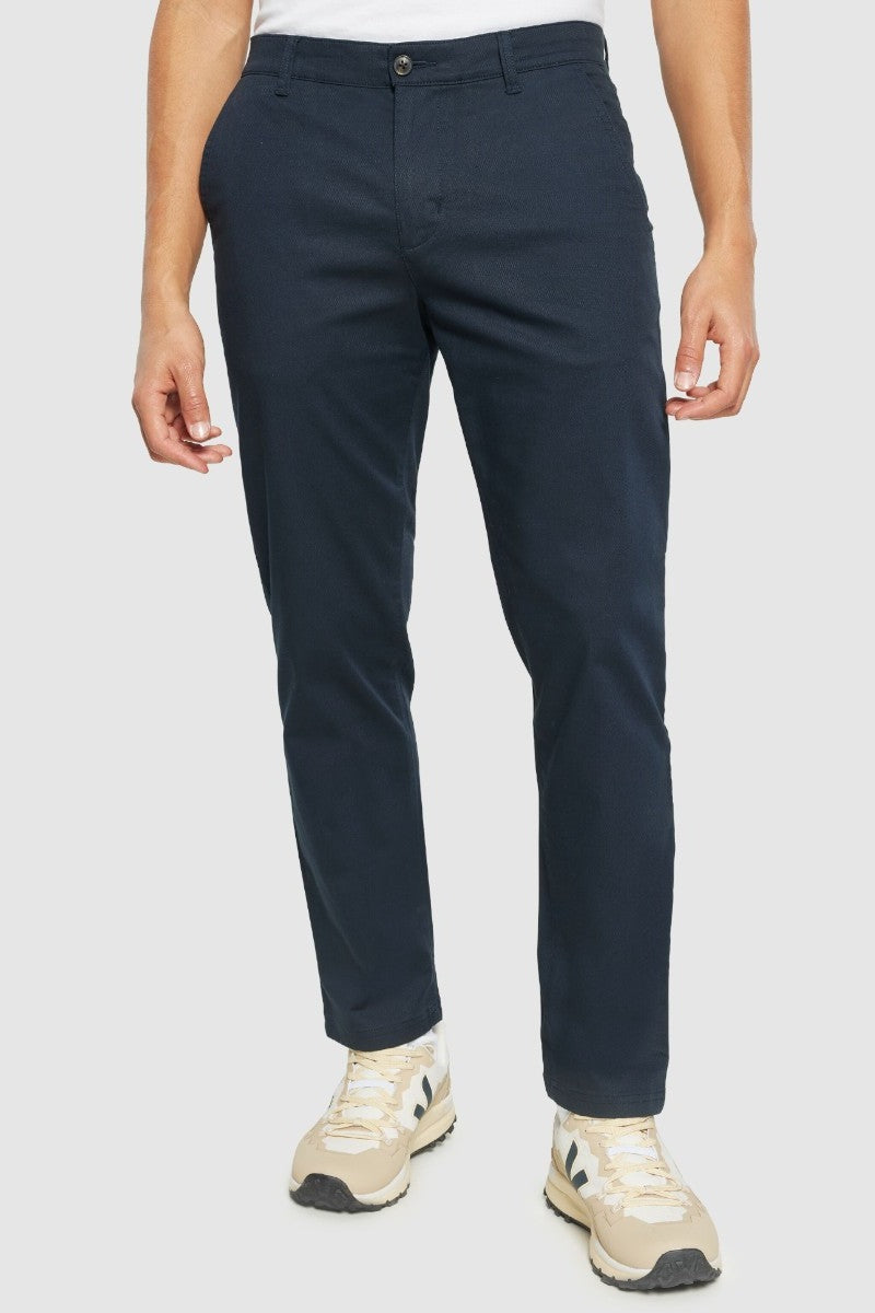 Knowledge Cotton Apparel M Chuck Regular Canvas Pants - Gots/Vegan 1001 Total Eclipse