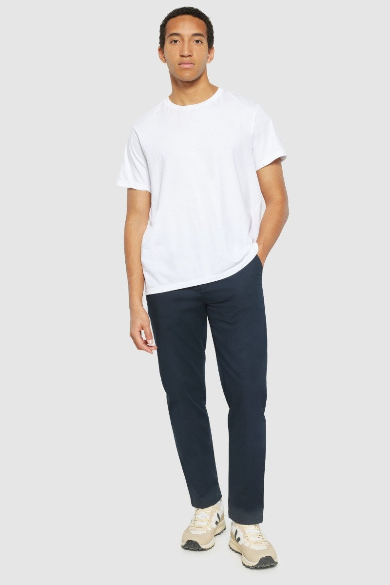 Knowledge Cotton Apparel M Chuck Regular Canvas Pants - Gots/Vegan 1001 Total Eclipse