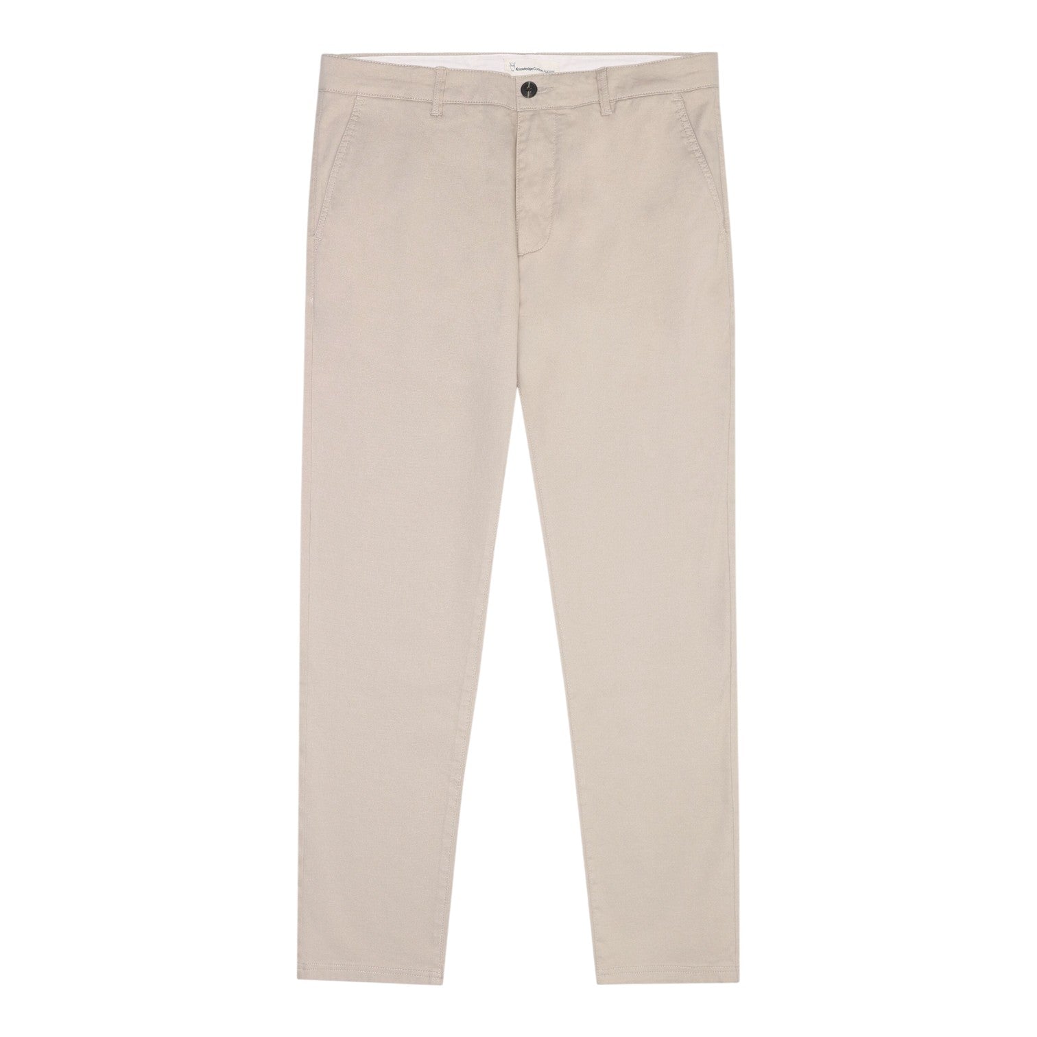 Knowledge Cotton Apparel M Chuck Regular Canvas Pants 1228 Light Feather Gray