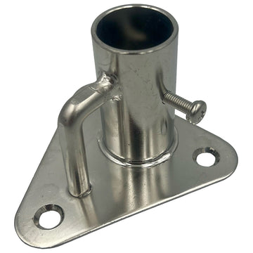 Scepterfod rustfri trekantet 90°