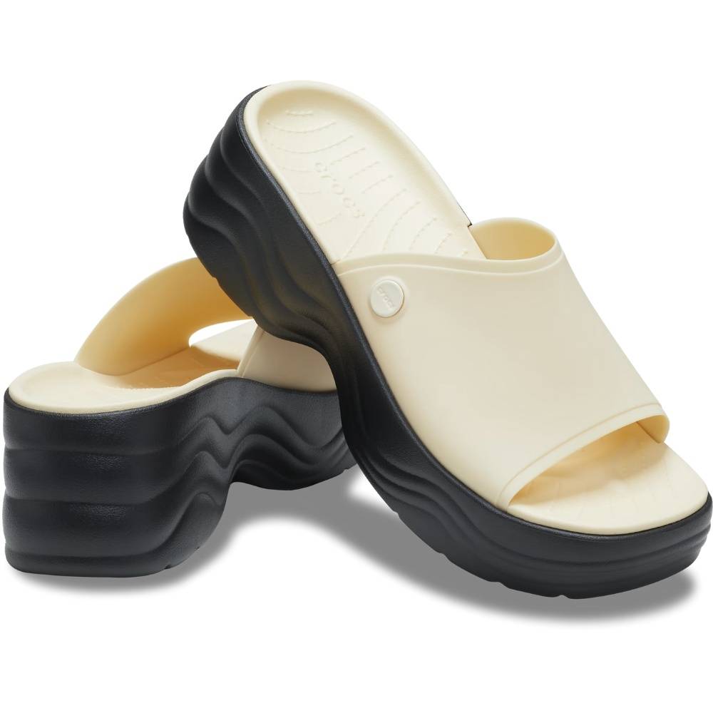 Crocs W Skyline Slide Sandal Vanilla