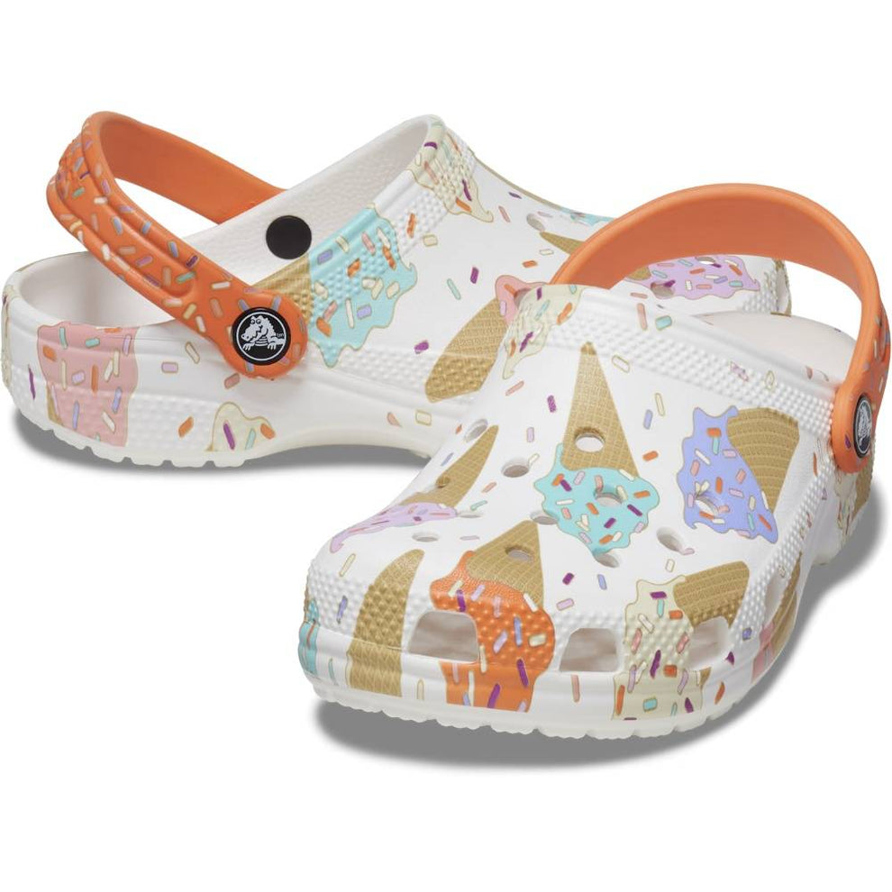Crocs U Classic Ice Cream Graphic Børnesko