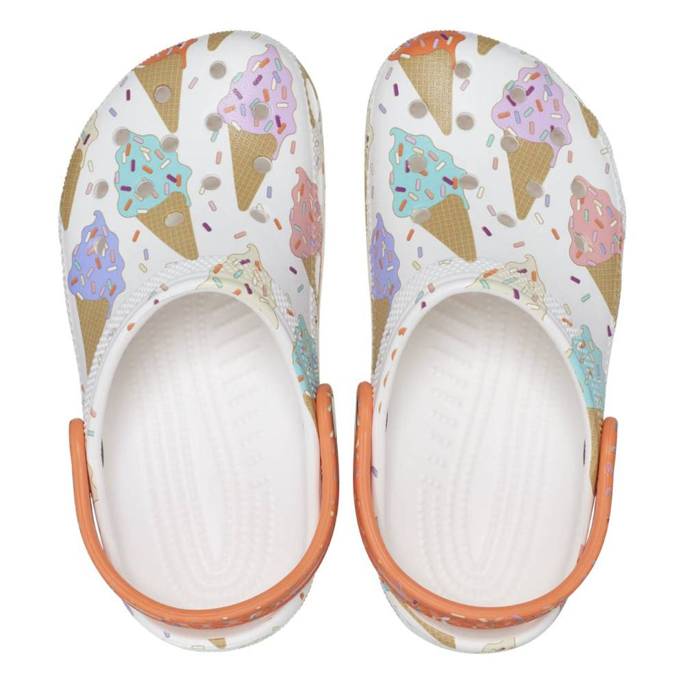 Crocs U Classic Ice Cream Graphic Børnesko