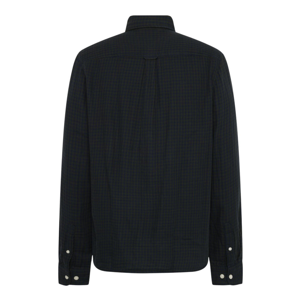 Knowledge Cotton Apparel M Organic Cotton Checked Shirt Gots 7023 Green Check