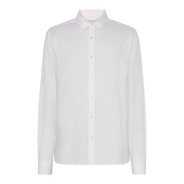Knowledge Cotton Apparel M Regular Fit Light Twill Shirt 1387 Egret
