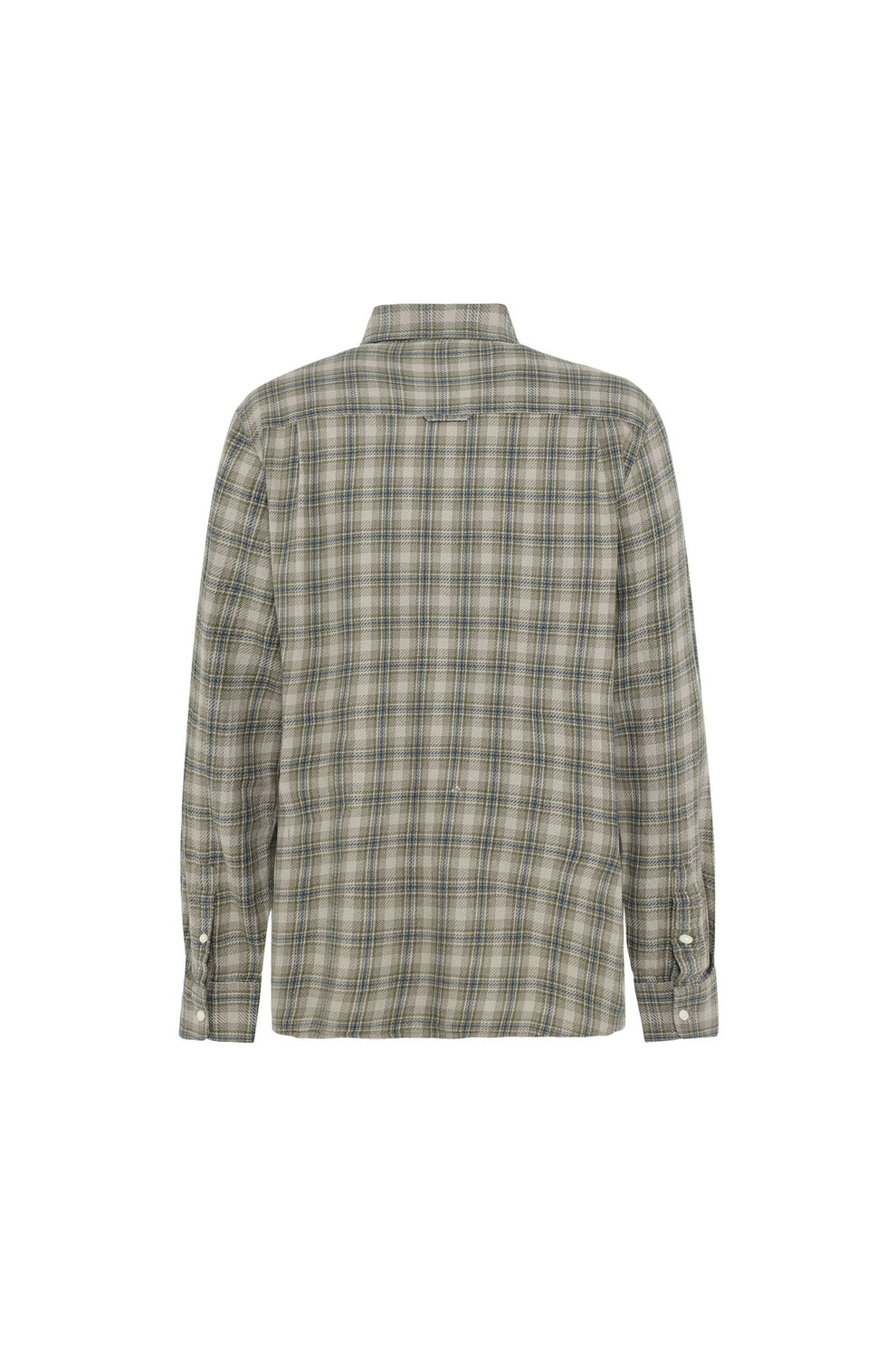 Knowledge Cotton Apparel M Organic Cotton Checked Shirt Gots/Vegan 7030 Beige Check