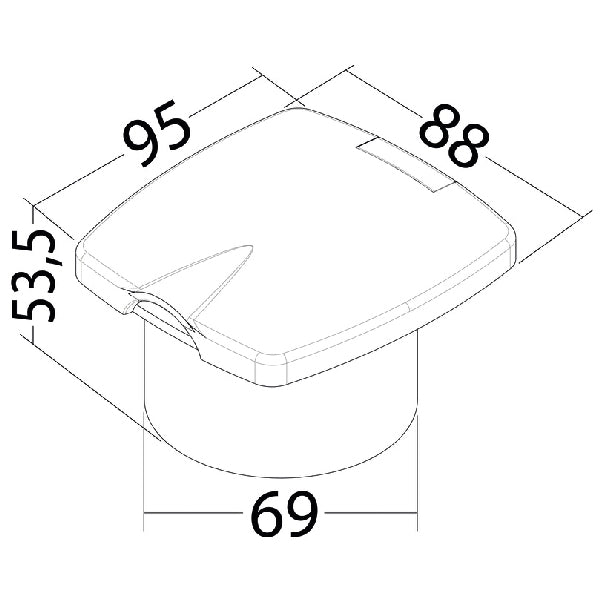 New Edge blandingsbatteri, indbygning