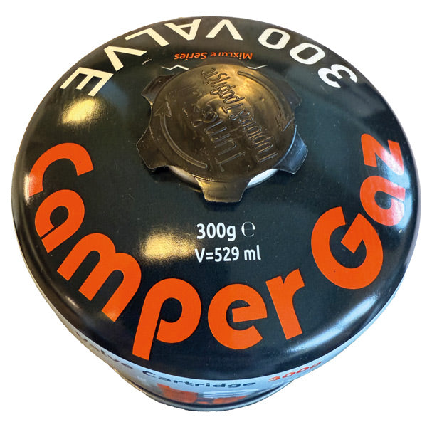 Camper Gasdåse 300 gr. ventil 7/16 NS EN 417