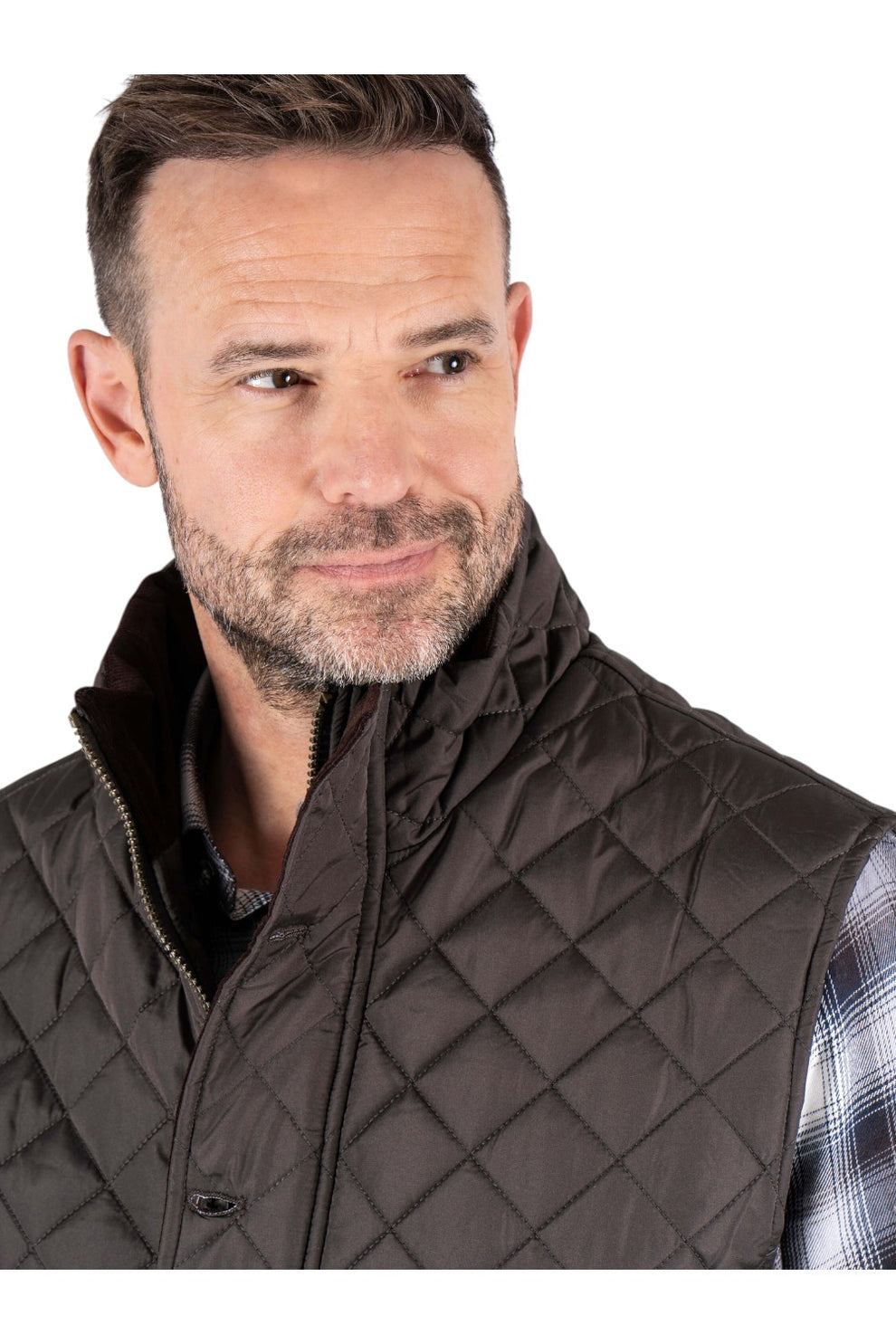 Pre End Harald Vest Ultra Dark Brown
