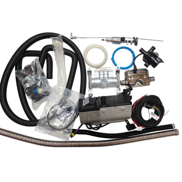 1852 båd vandvarmer 5Kw diesel 12V, inkl. monteringssæt