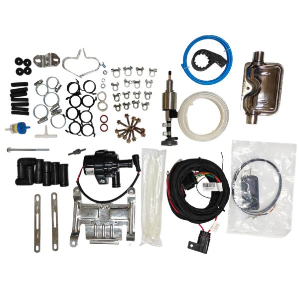 1852 båd vandvarmer 5Kw diesel 12V, inkl. monteringssæt