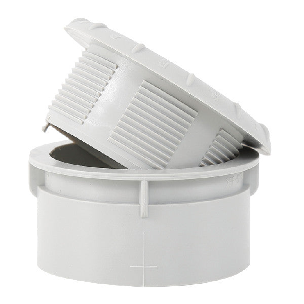 1852 Rund luftdyse hvid 60 mm