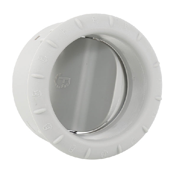 1852 Rund luftdyse hvid 60 mm