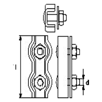 Wirelås galvaniseret Duplex (pladewirelås)