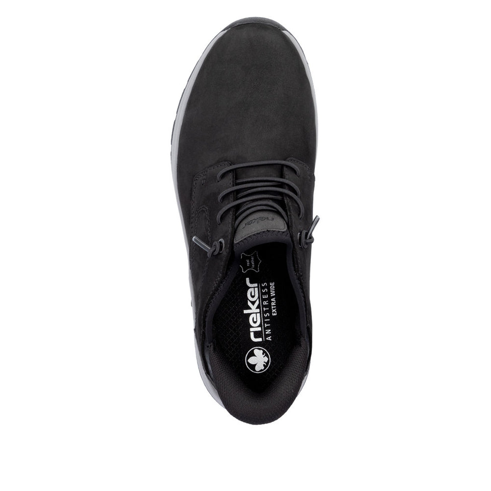 Rieker M Herresko m Snøre Black
