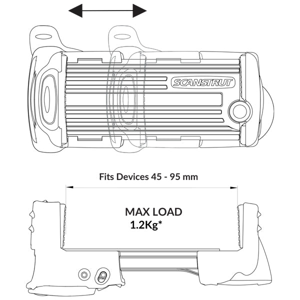 ROKK mobil klemme/holder