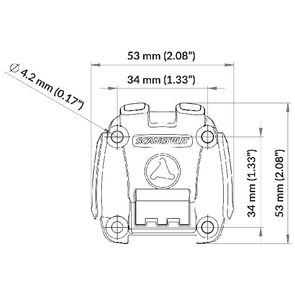 ROKK monteringsbase, skruer