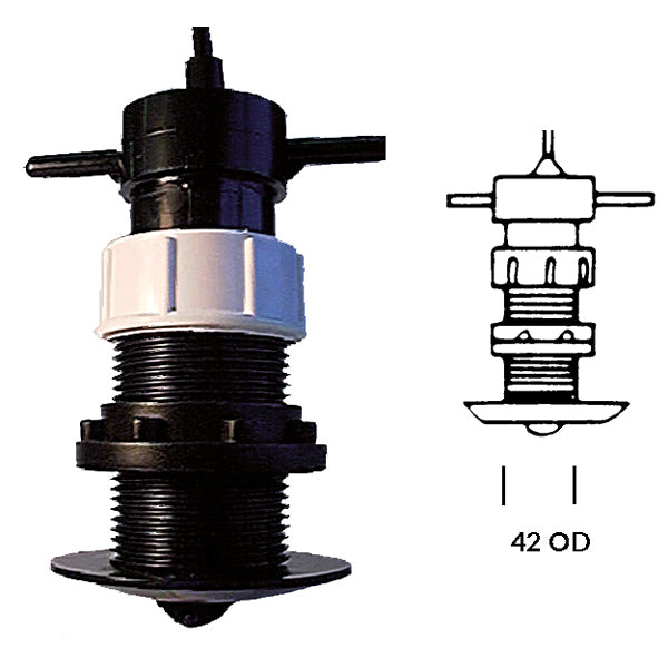 Nasa Target log inkl. transducer