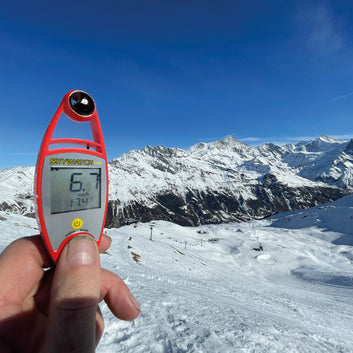 Vindmåler håndholdt skywatch med temperatur