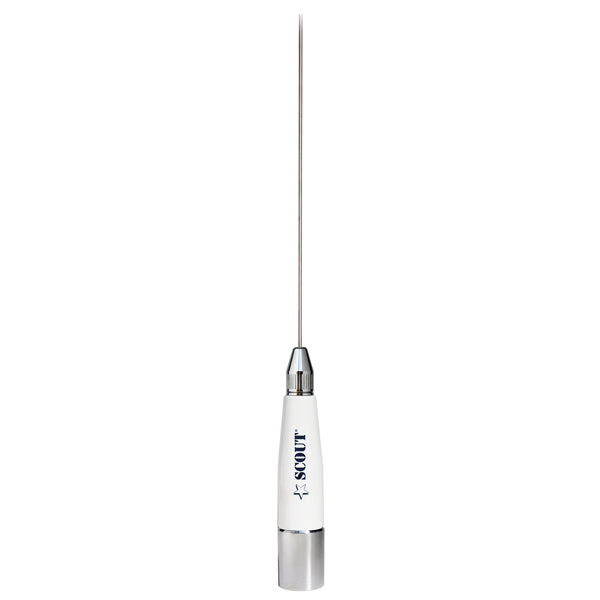 Scout Quick 3 VHF antenne 1,1m med stålpisk