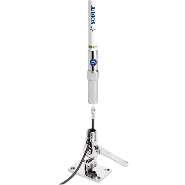 Scout Quick 6 VHF højtydende antenne 2.4m