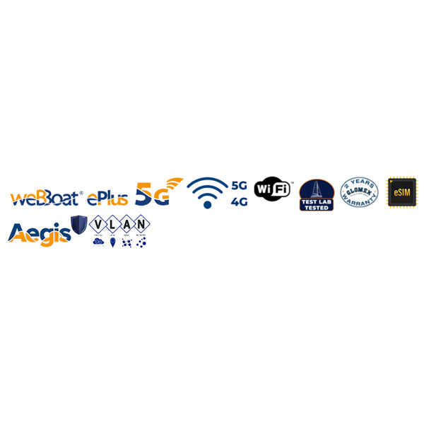 Glomex IT1205EPLUS Webboat ePlus 5G Ultra Speed Wifi