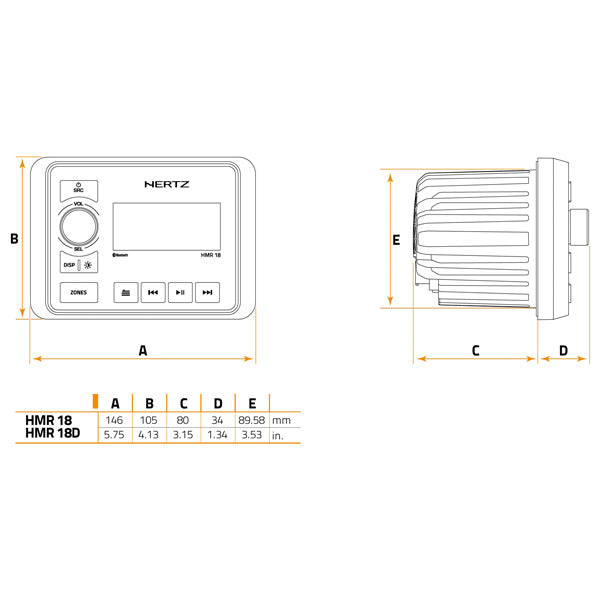 Hertz HMR 18 - DIGITAL MEDIA MODTAGER