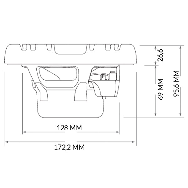Hertz HMX 6.5-TC marine koaksialhøjttaler
