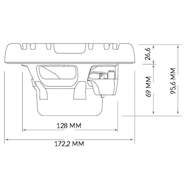 Hertz HMX 6.5-LD-TC RGB marine koaksialhøjttaler