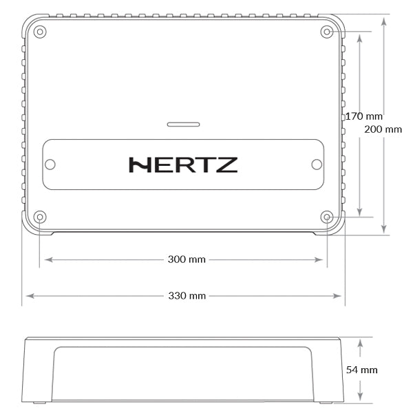 Hertz VENEZIA V8 DSPx2 MARINE 8 KANALS FORSTÆRKER 2000W
