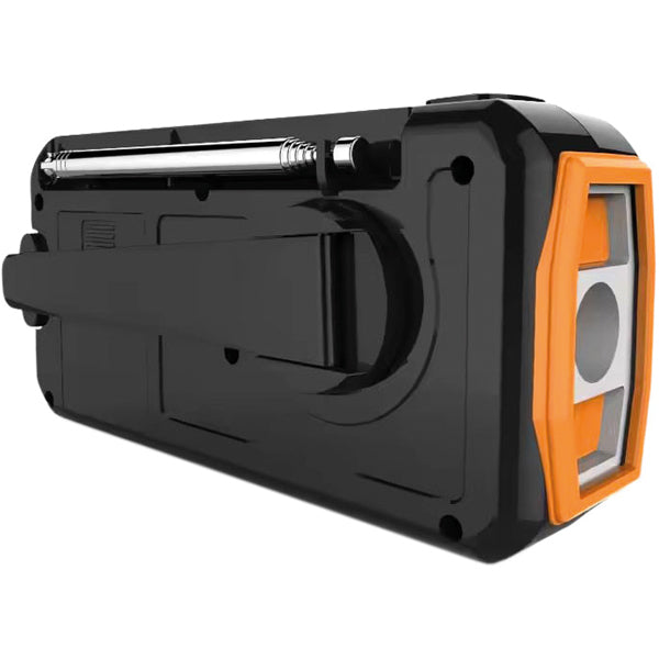 Nødradio med DAB+/FM og solcelle