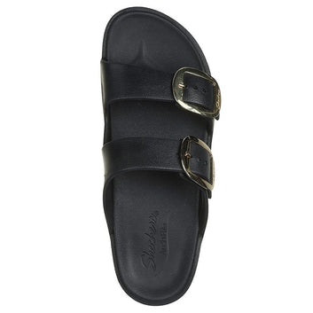 Skechers W Arch Fit Cal Breeze Sandal - Gold Star - Black