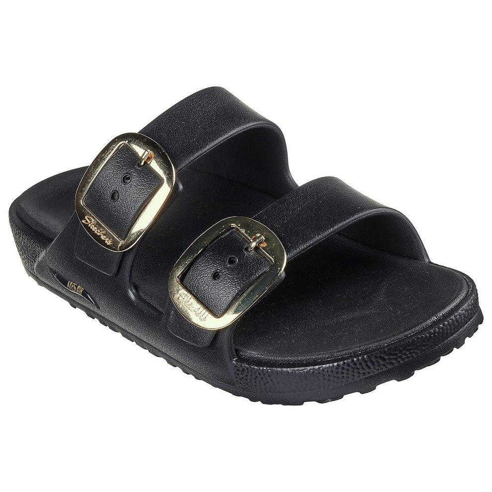 Skechers W Arch Fit Cal Breeze Sandal - Gold Star - Black
