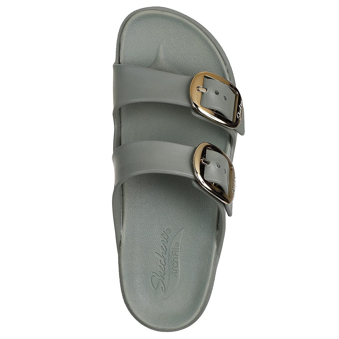 Skechers W Arch Fit Cal Breeze Sandal - Gold Star - Olive